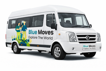 Tempo Traveller Blue Moves